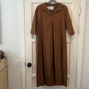Neirami Caftan Long Dress XL Tobacco with tags